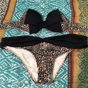 Victoria’s Secret cheetah low rise bikini